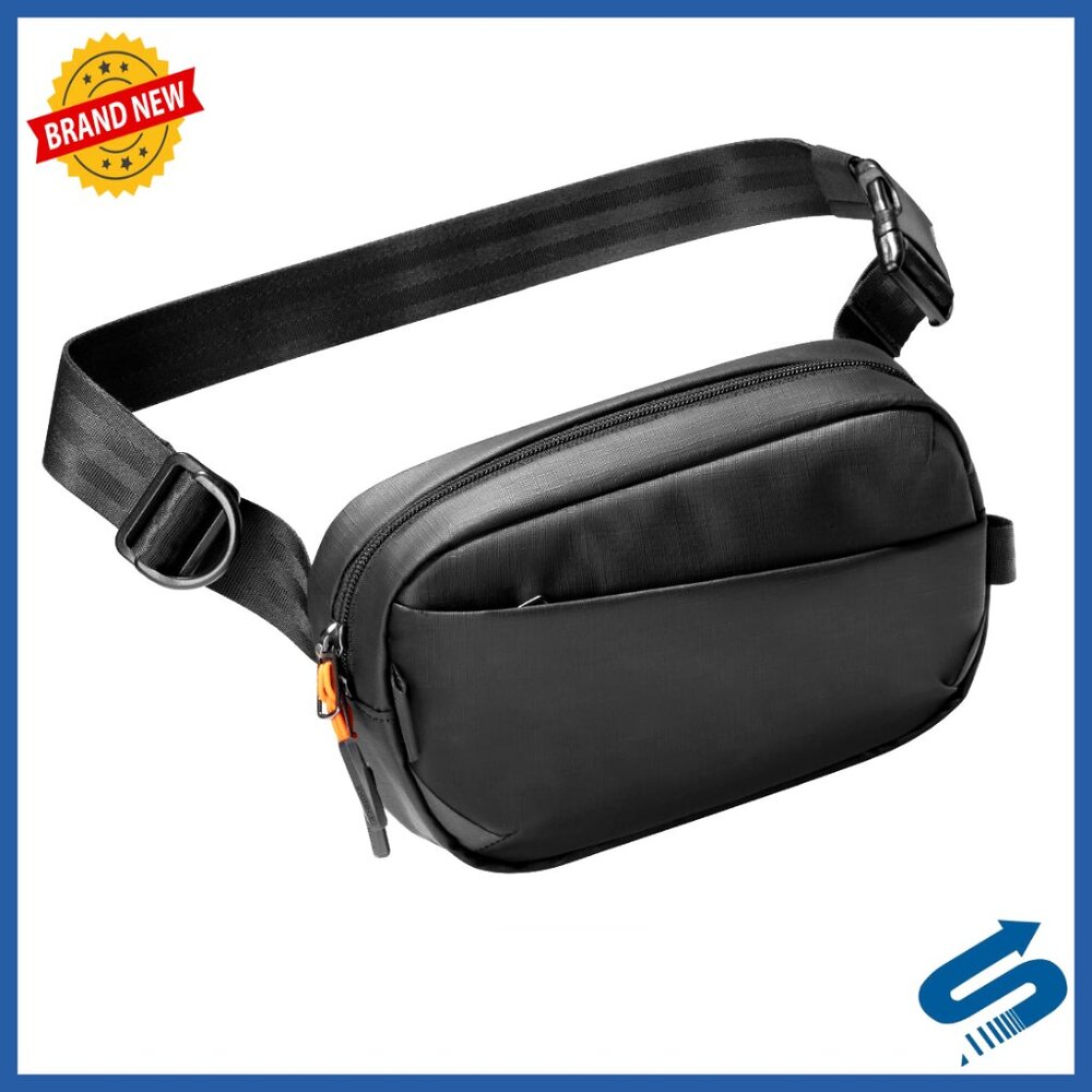 Water-Resistant RFID Fanny Pack with Quick-Adjust Strap for Travel Sports